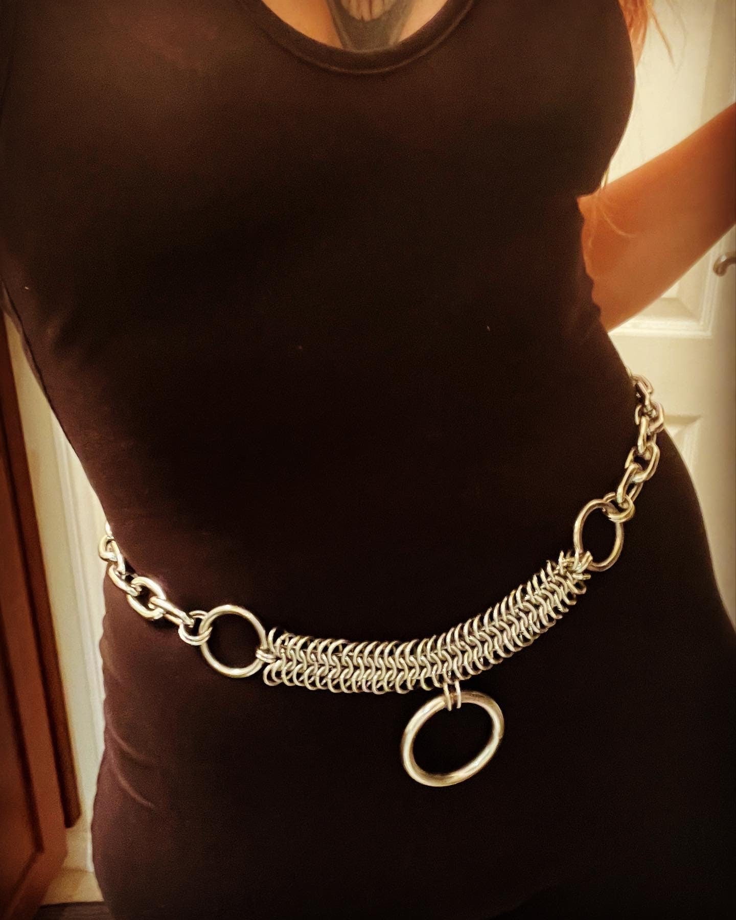 Chainmaille belt
