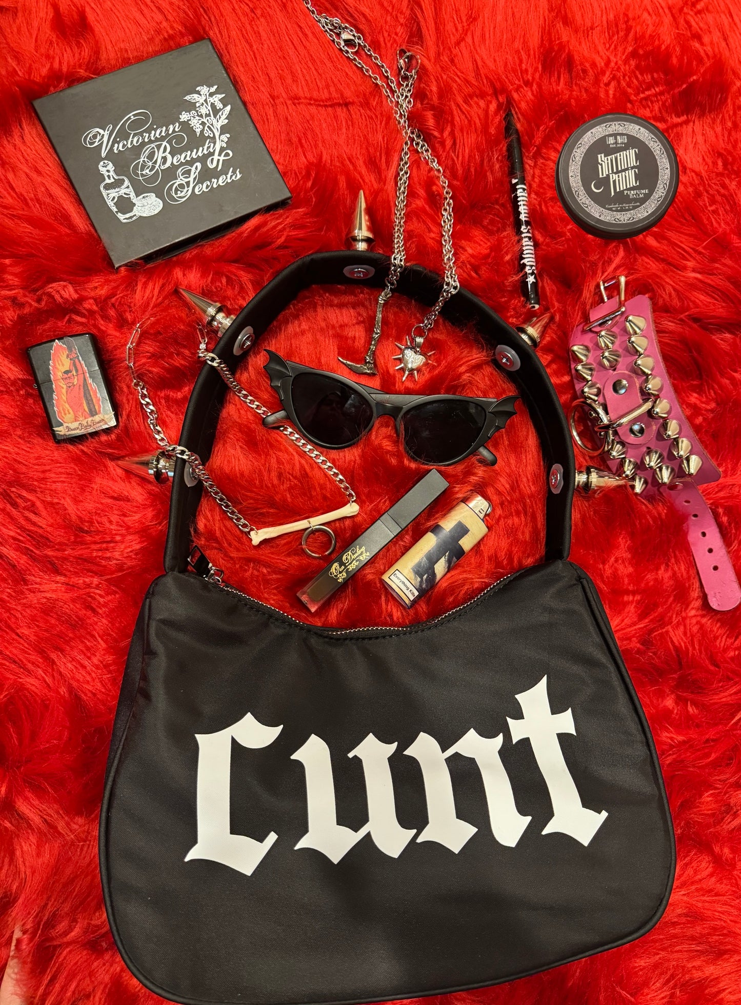 Spiked Cunt Purse