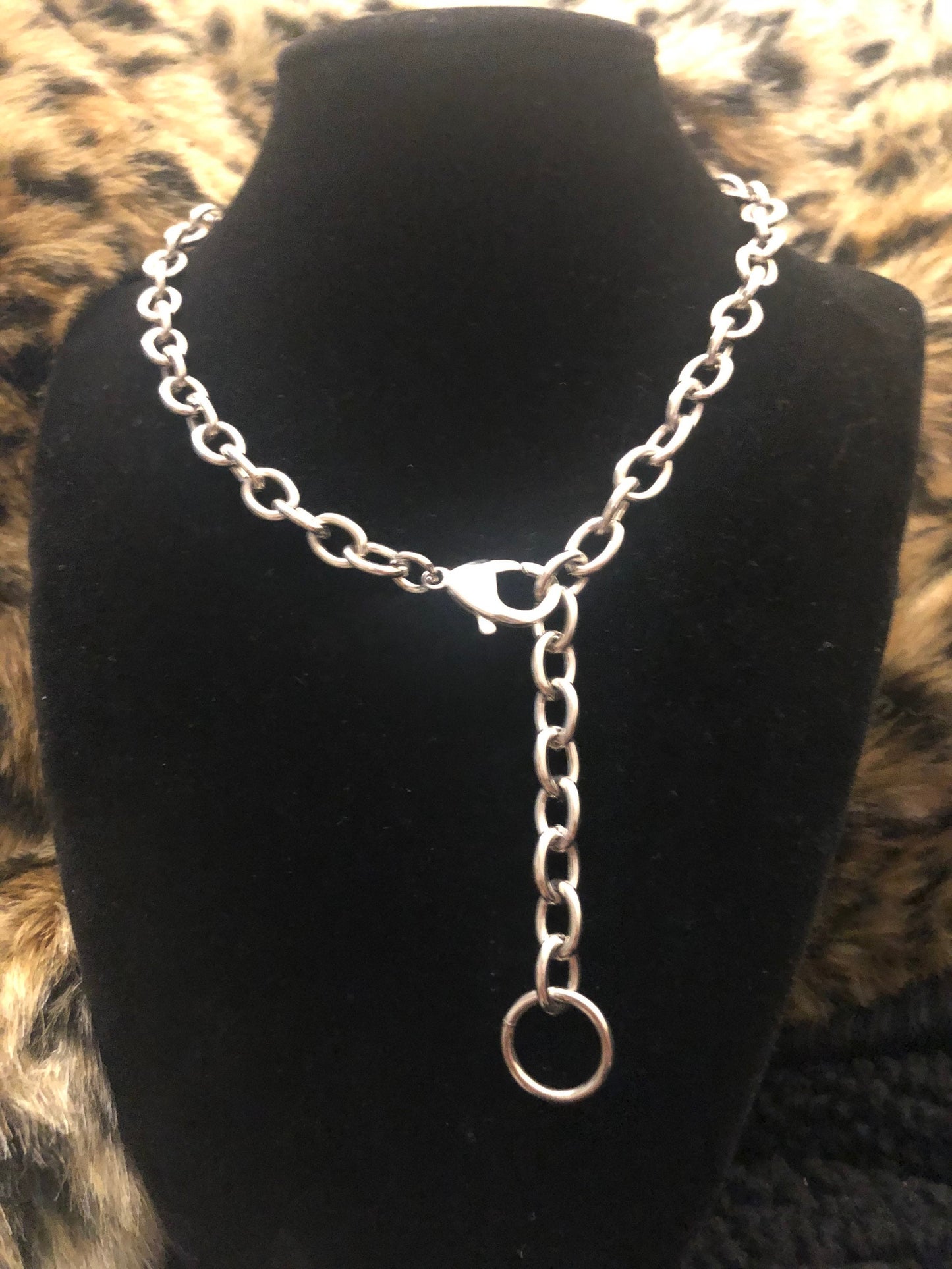 Submissive bdsm O ring collar
