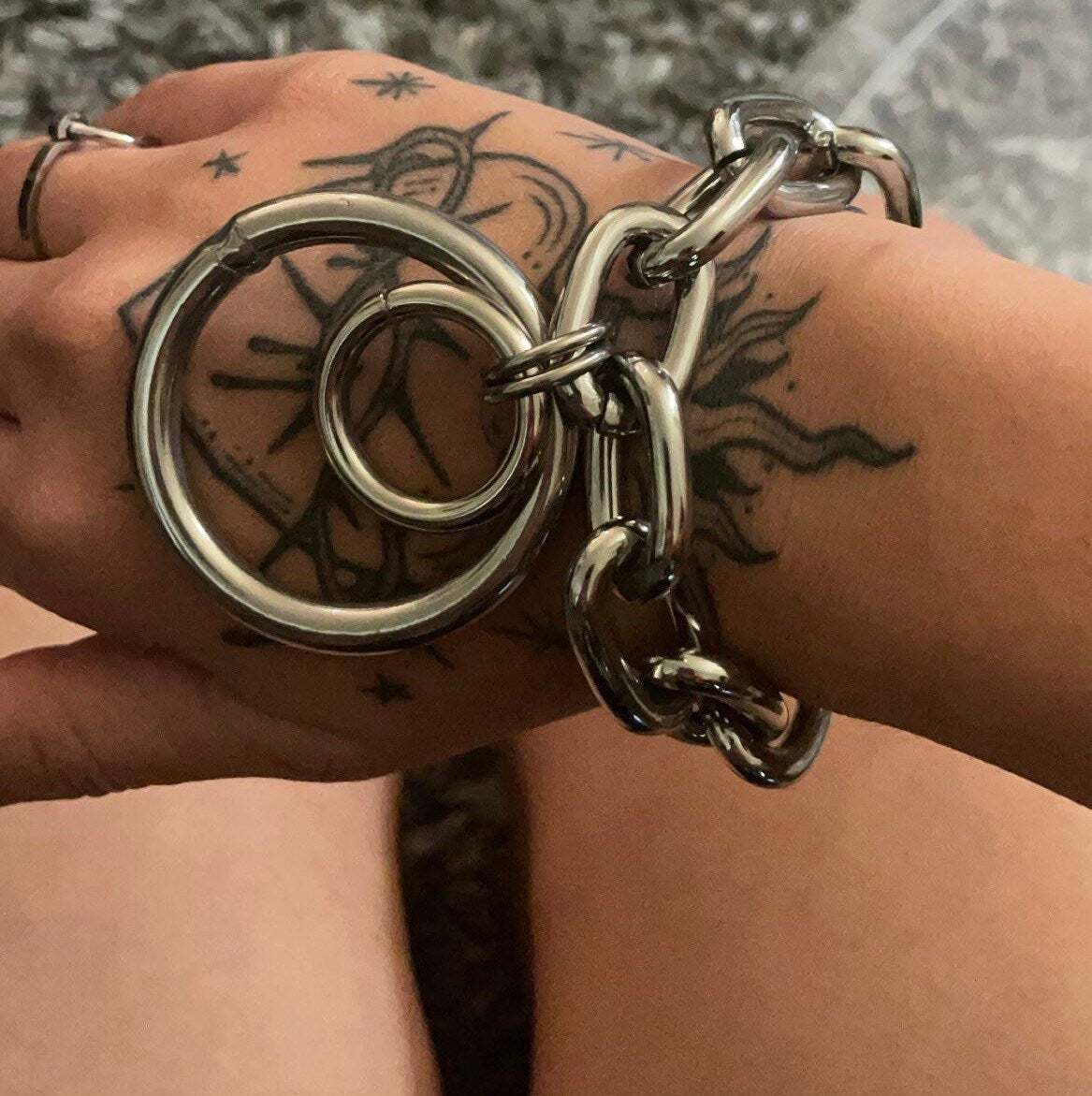Chunky chain bracelet