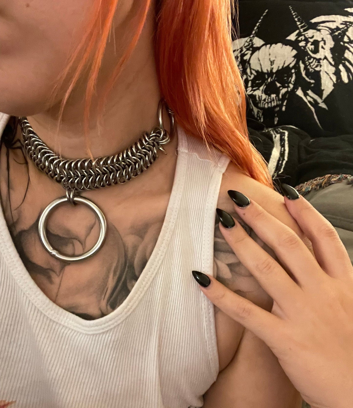 Chainmaille choker
