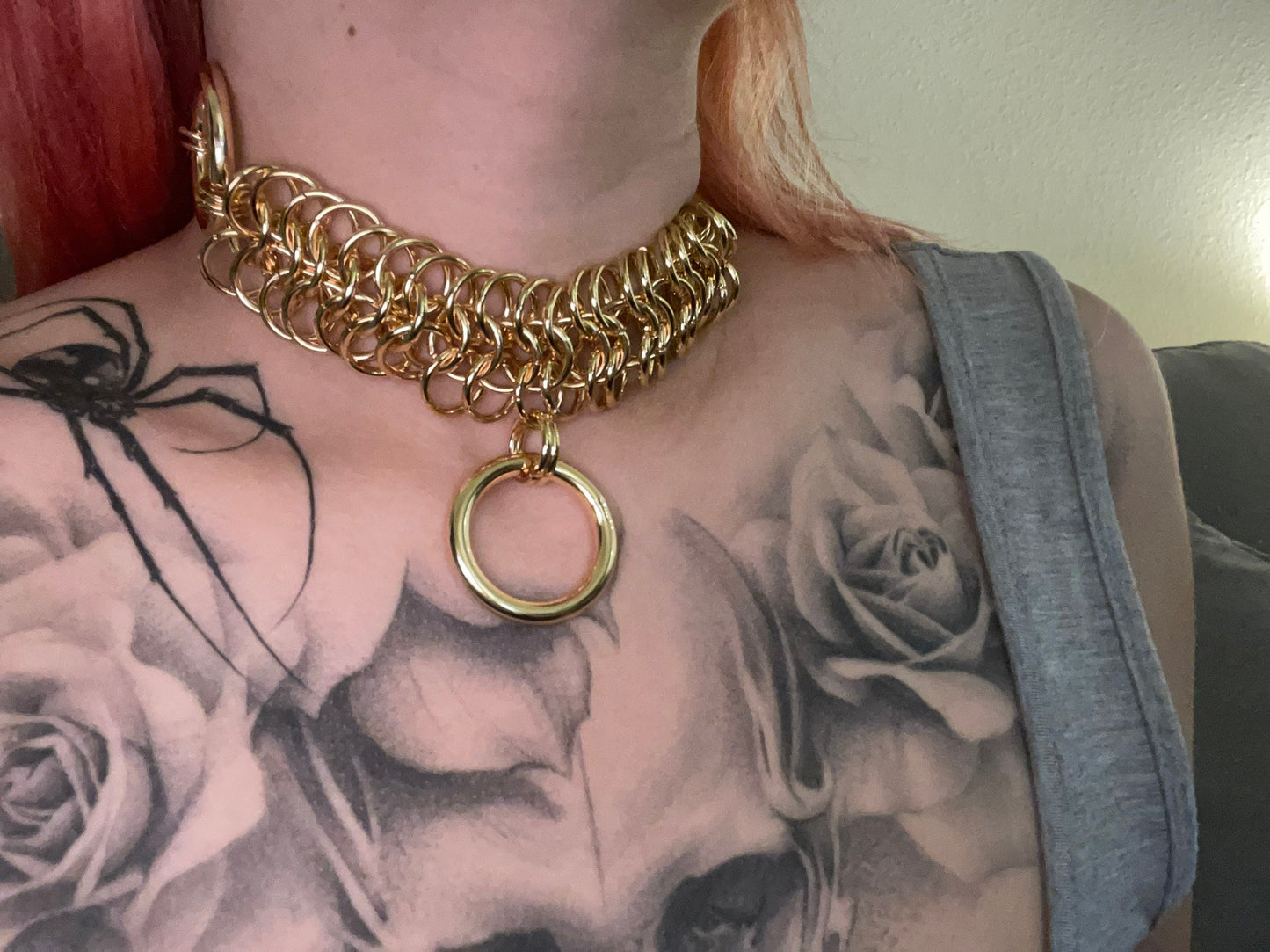 Chainmail choker
