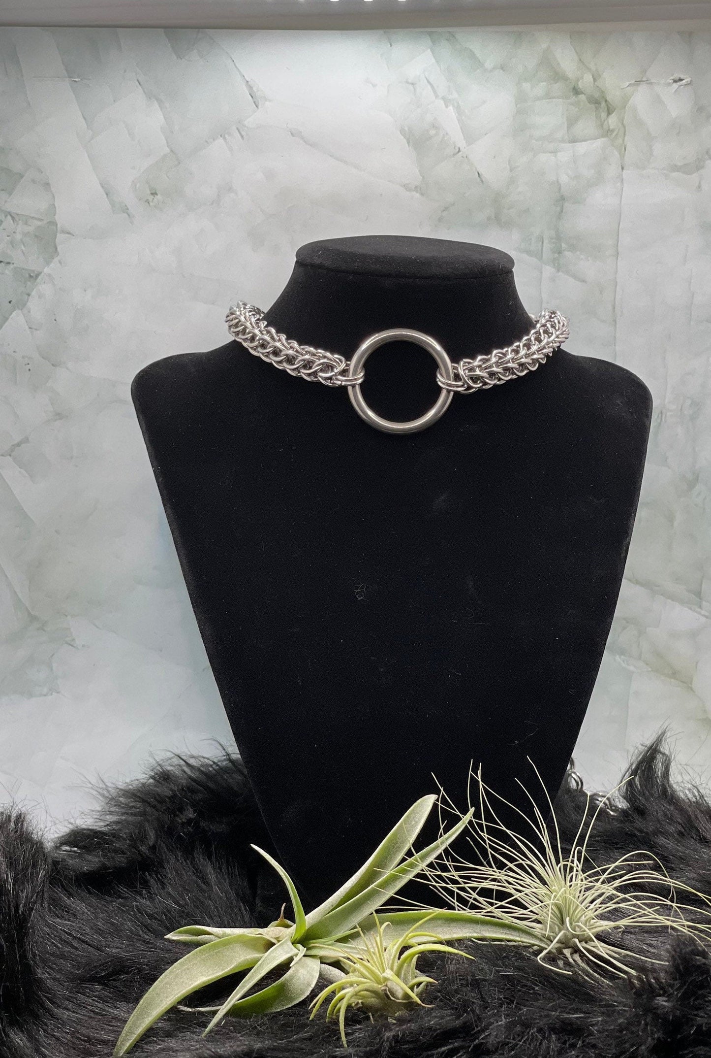 Full Persian chainmaille necklace/choker/ collar