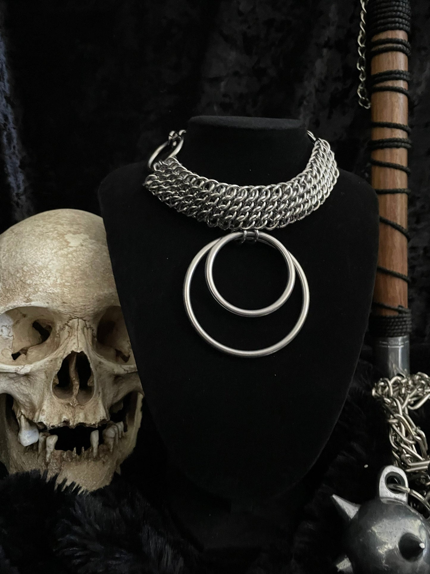 Chainmaille necklace