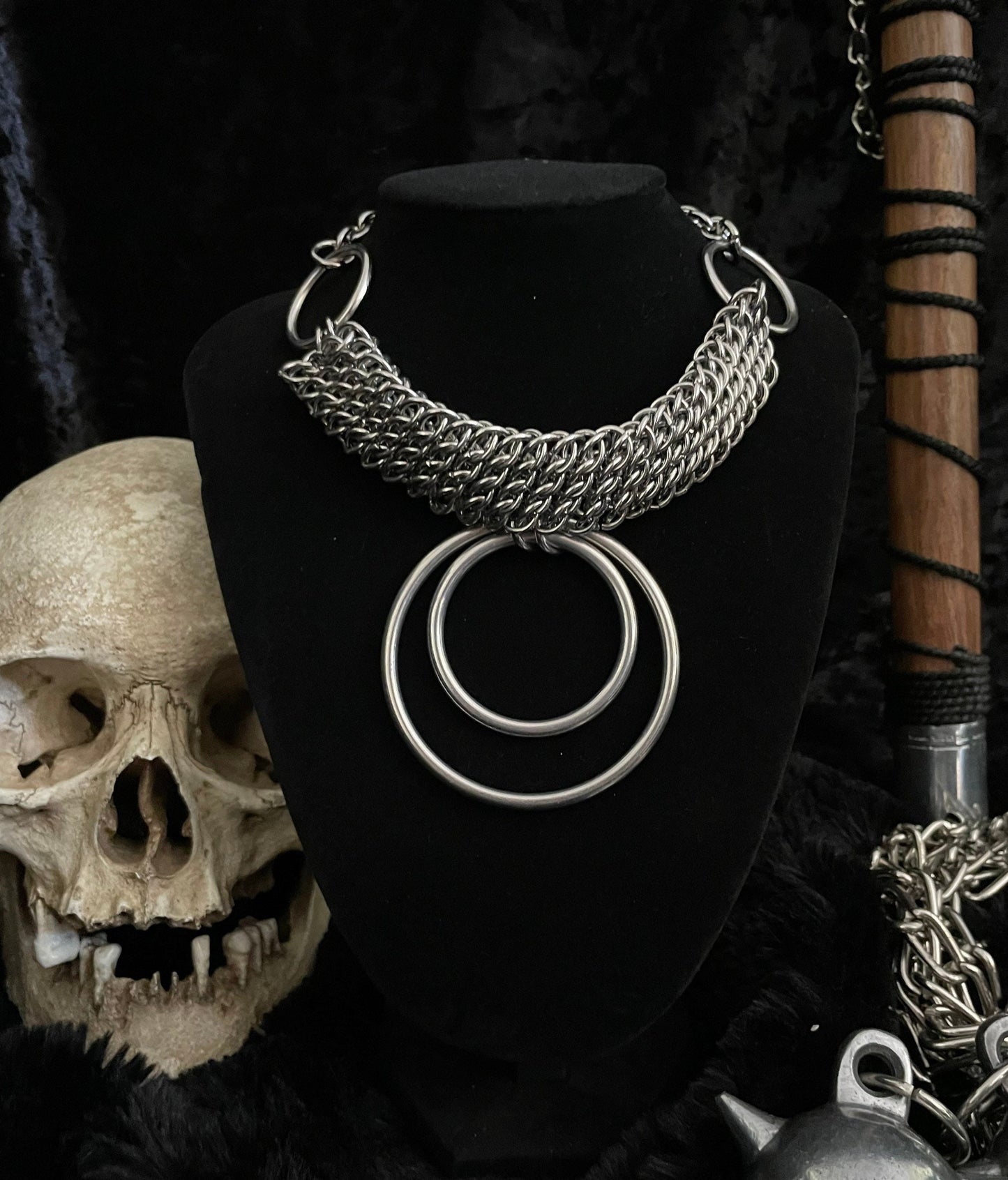 Chainmaille necklace