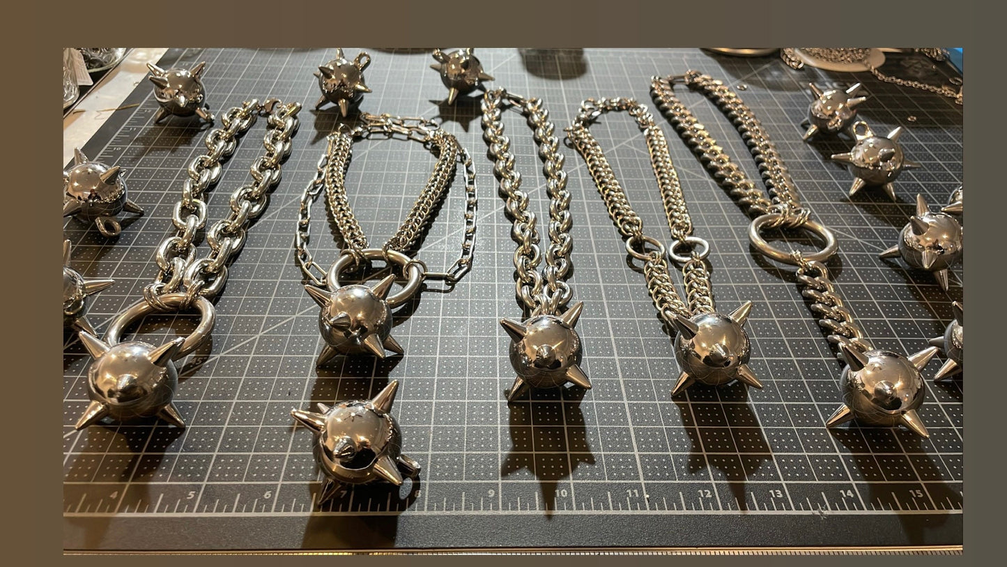Cuban link flail chain