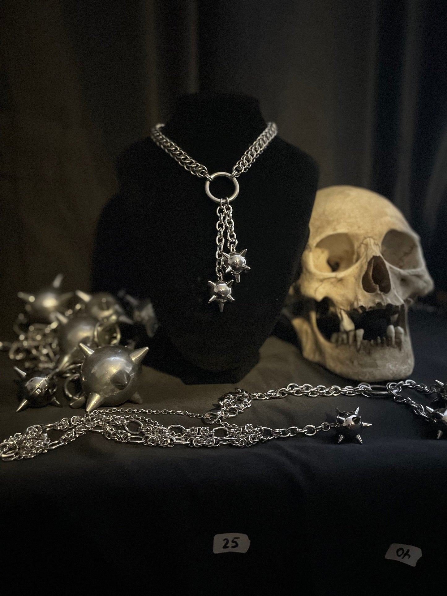 Medieval chainmaille flail chain
