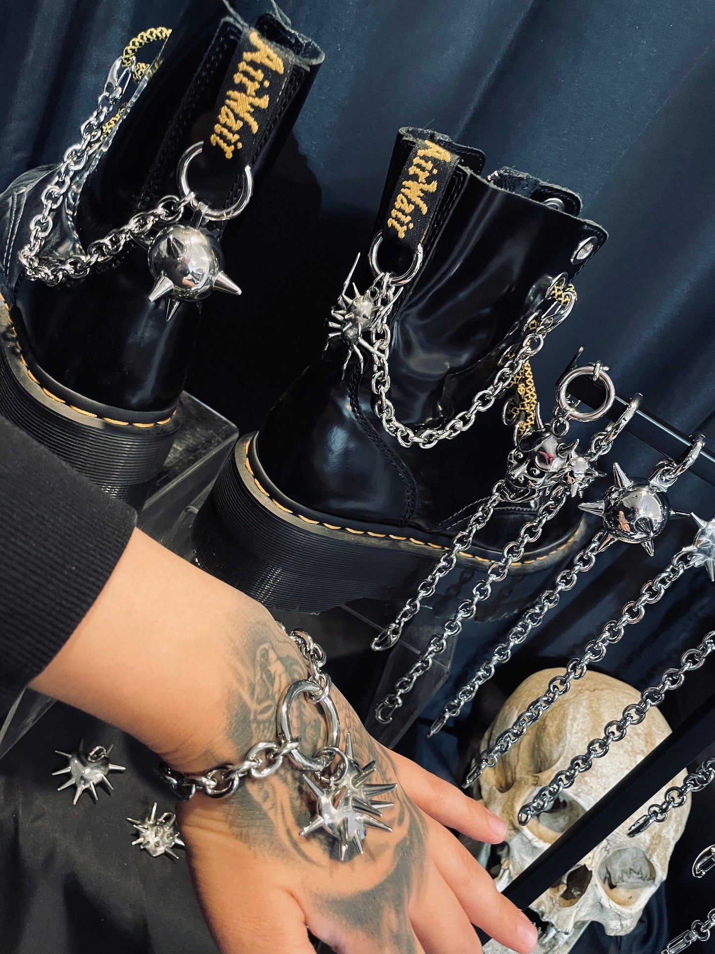 Doc Martin Boot chains