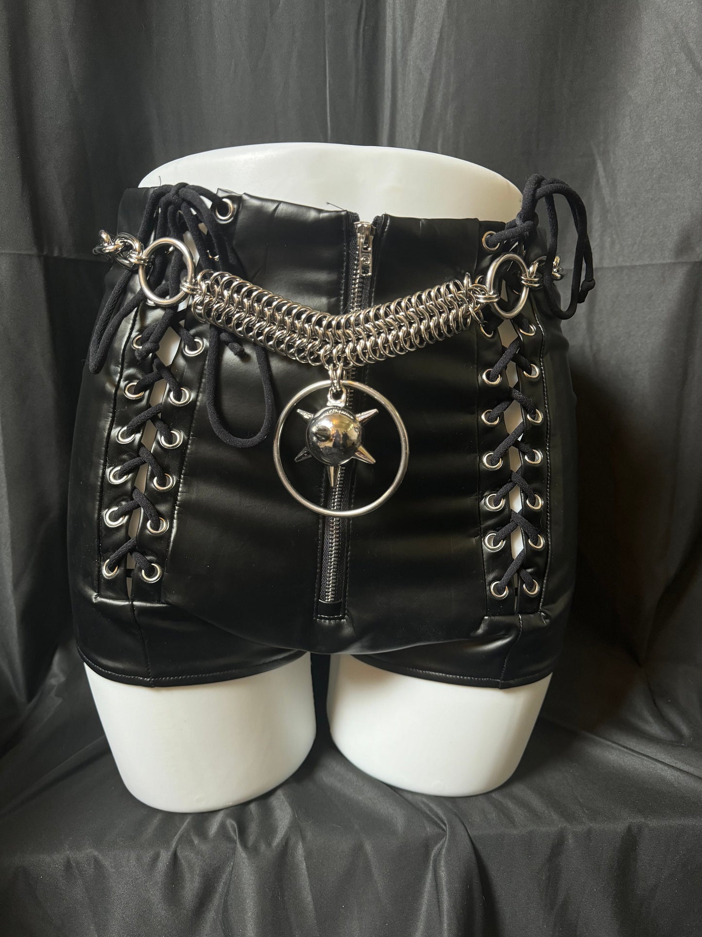 Chainmaille flail belt