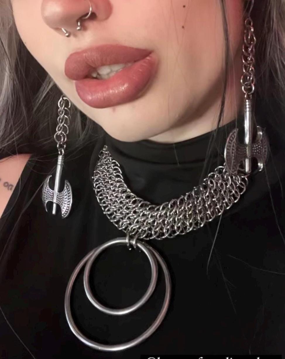 Chainmaille necklace