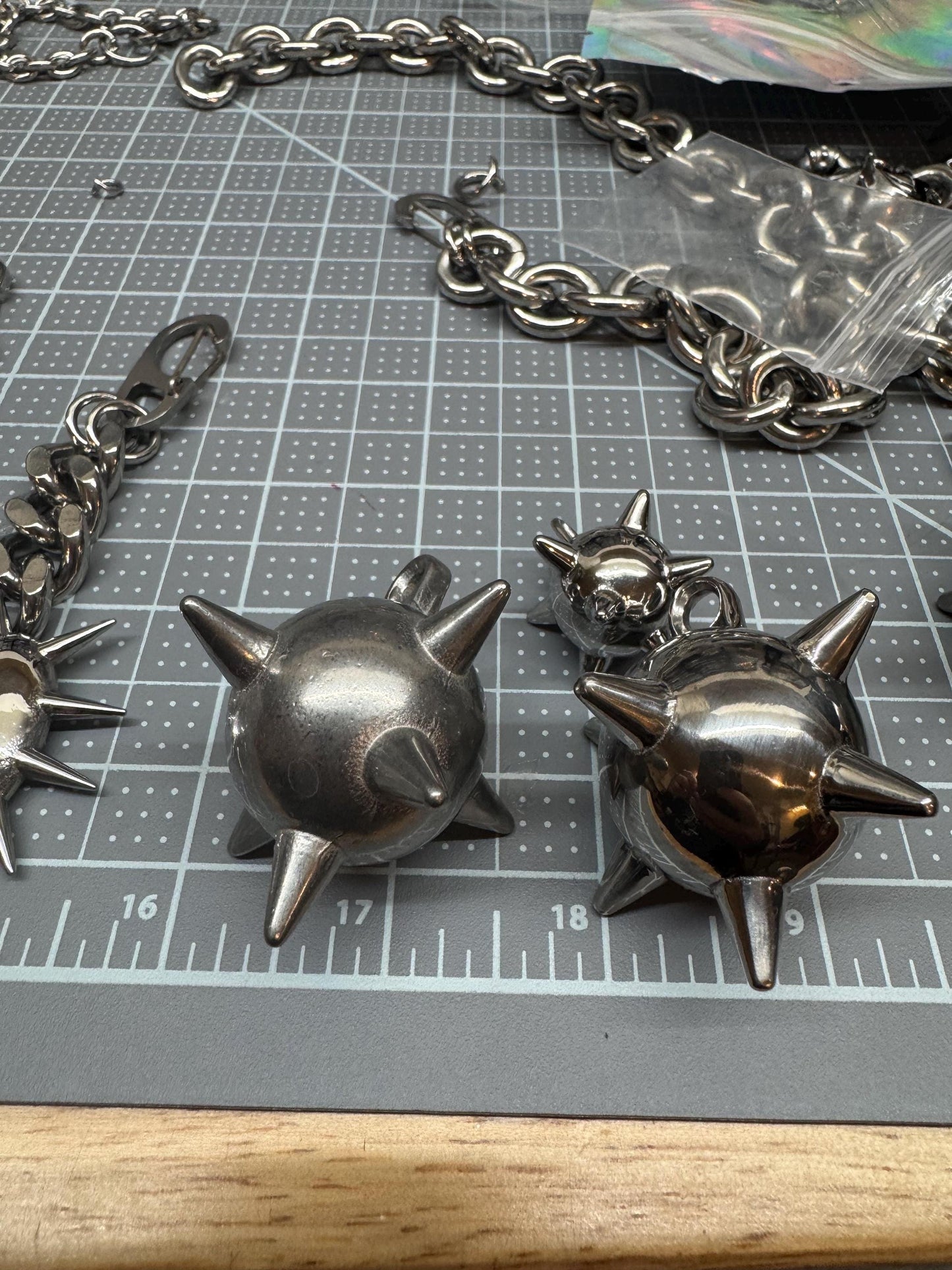 Large Flail keychain
