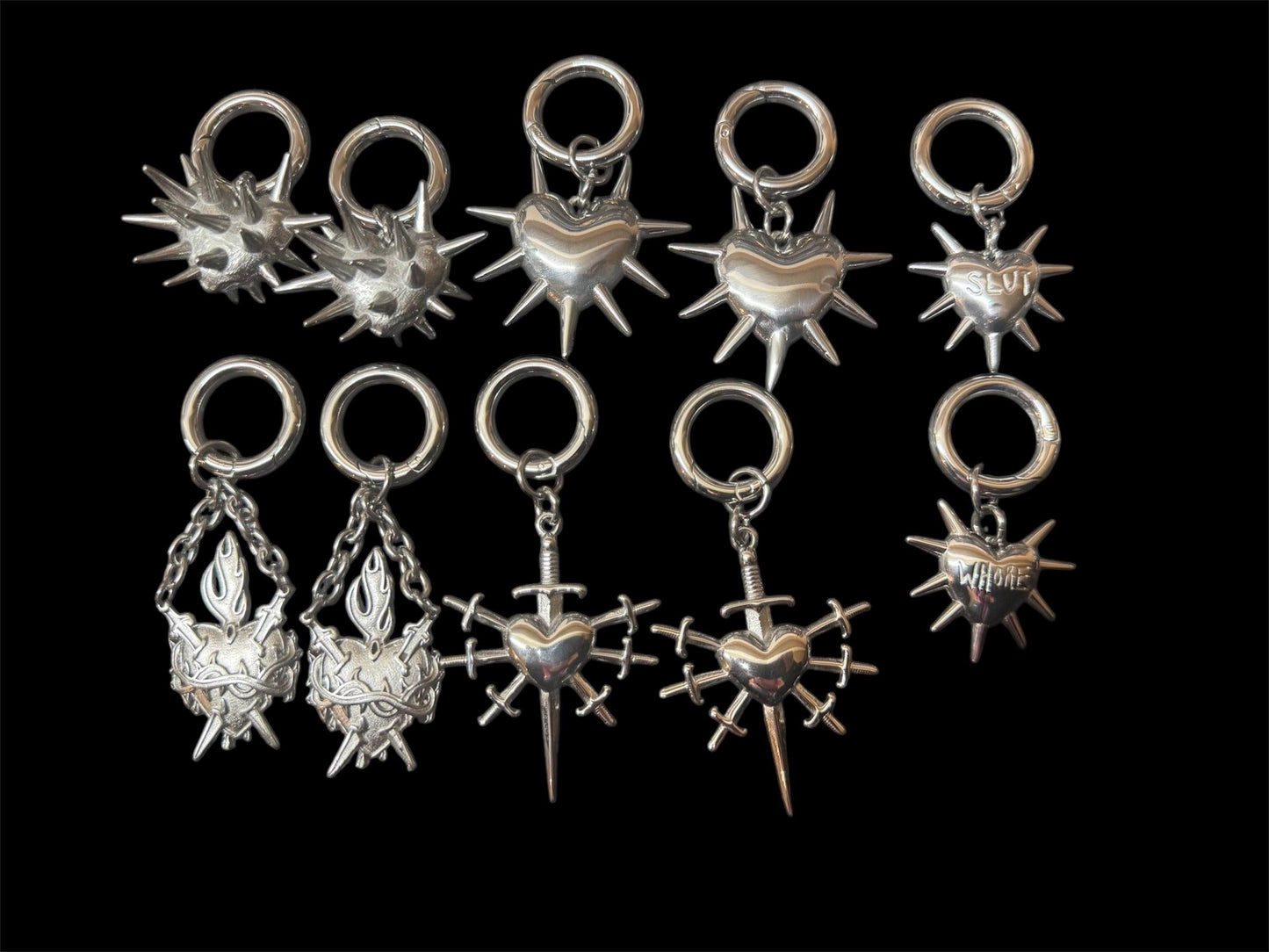 Heart ear weights