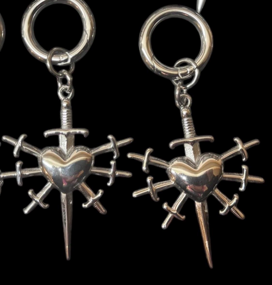 Heart ear weights