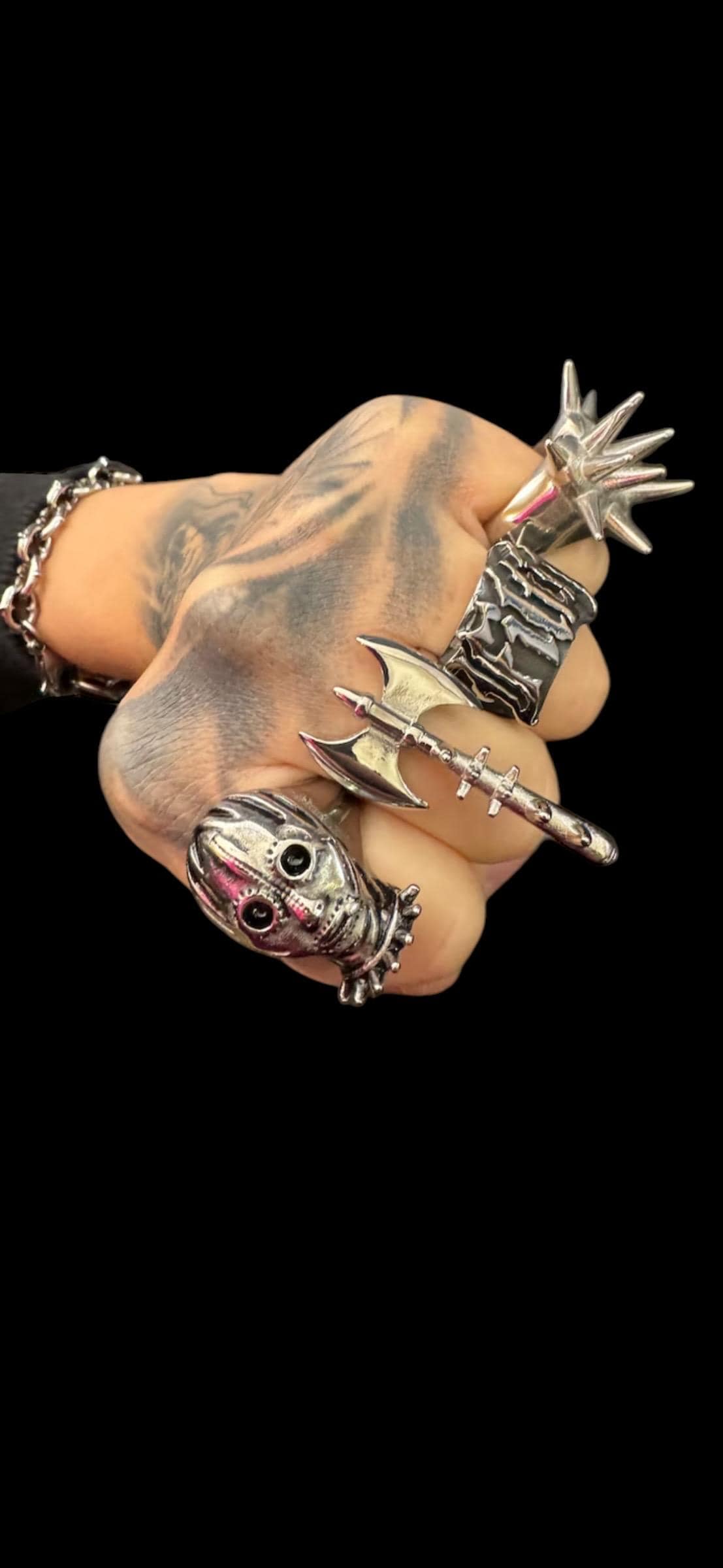 Battle axe ring