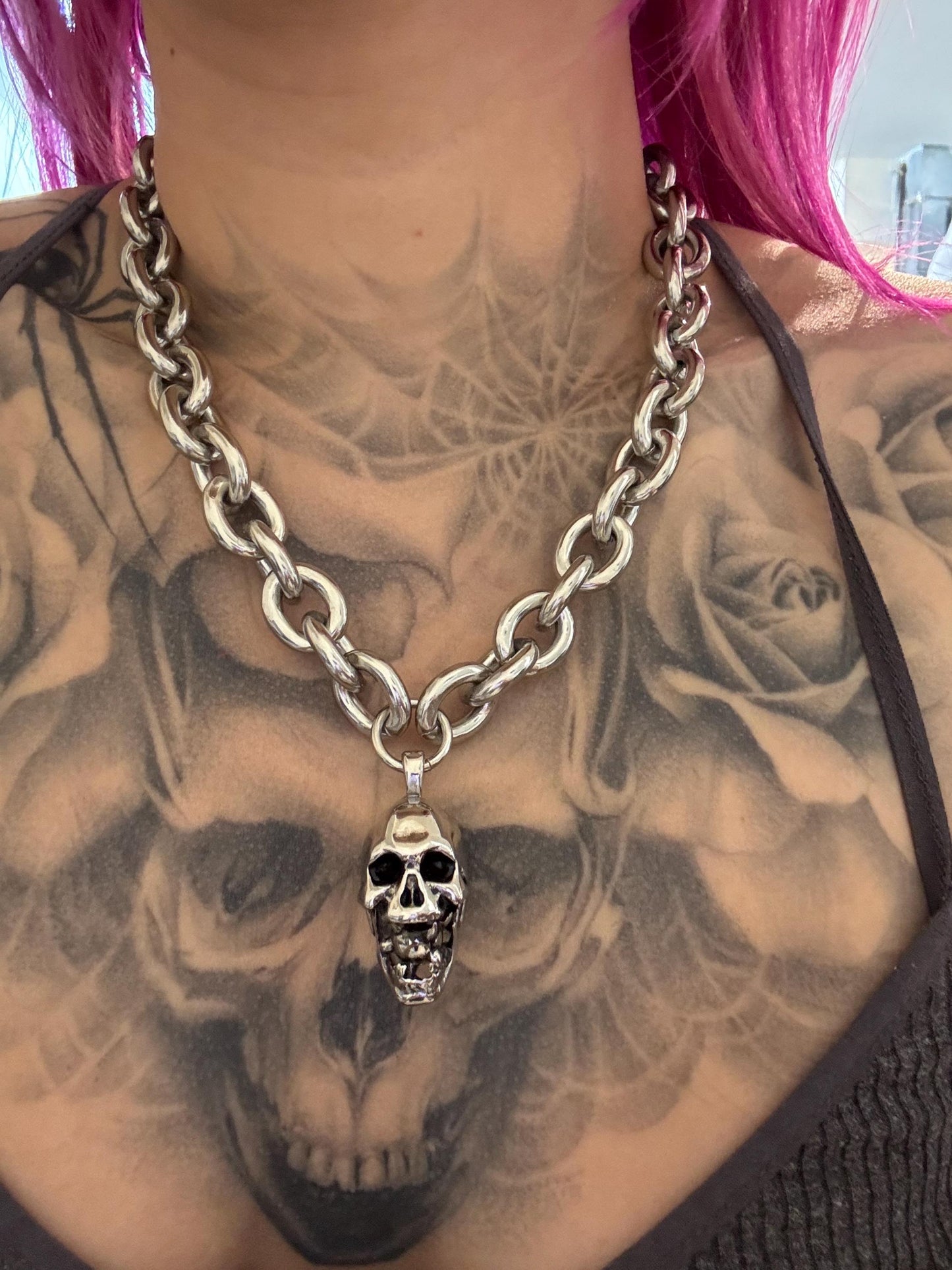 Chunky Skull flail chain