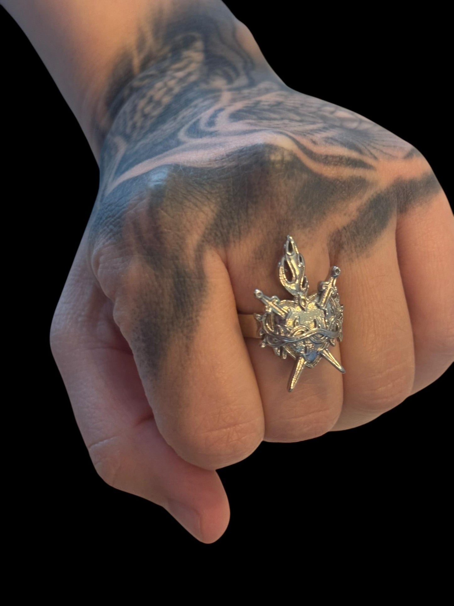 sacred heart ring