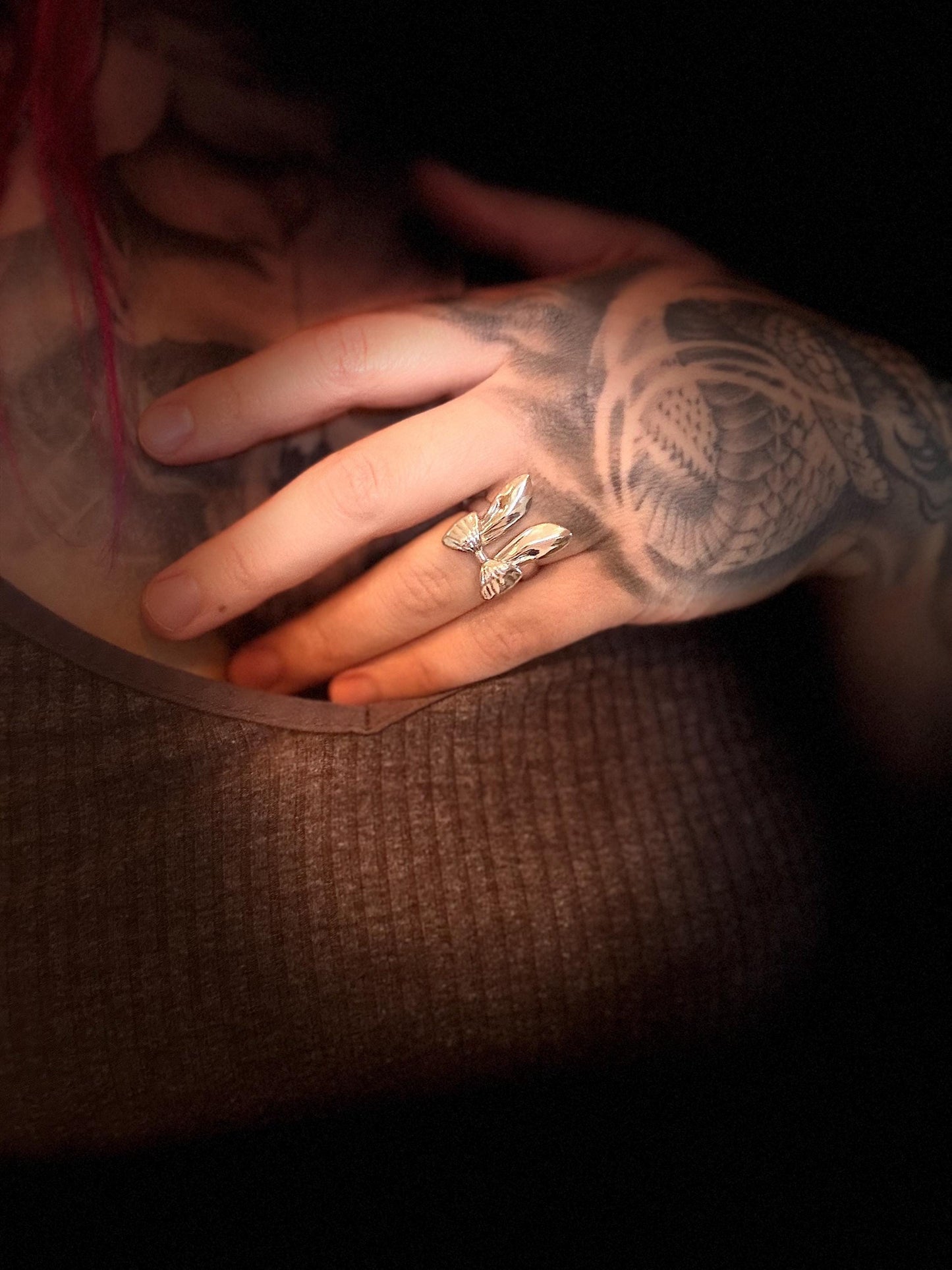 Bow ring, cross ring