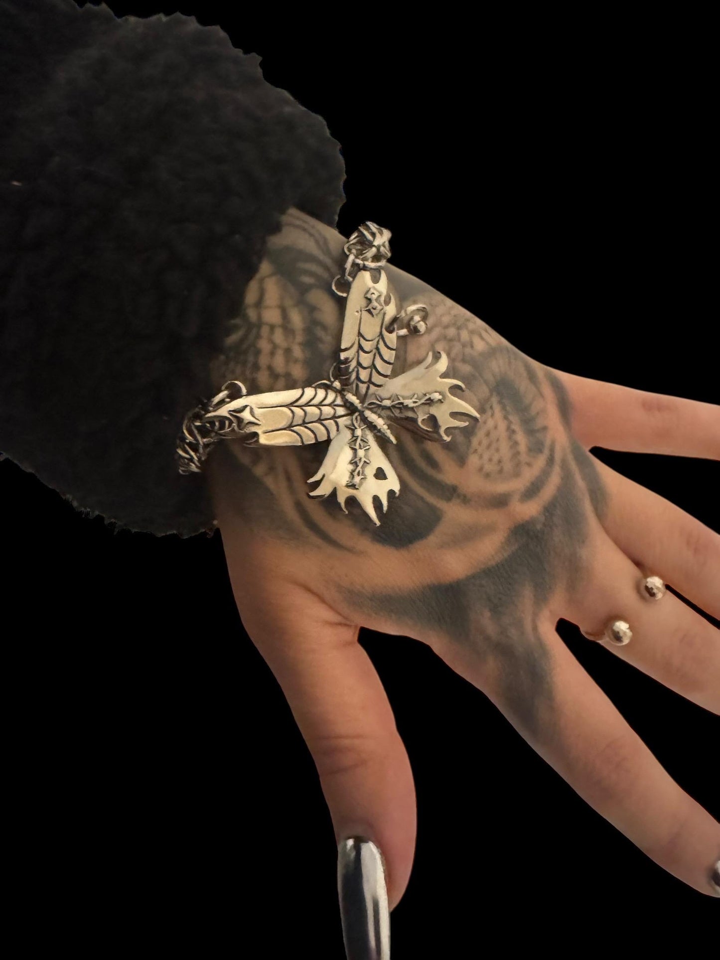Butterfly bracelet, chainmaille bracelet