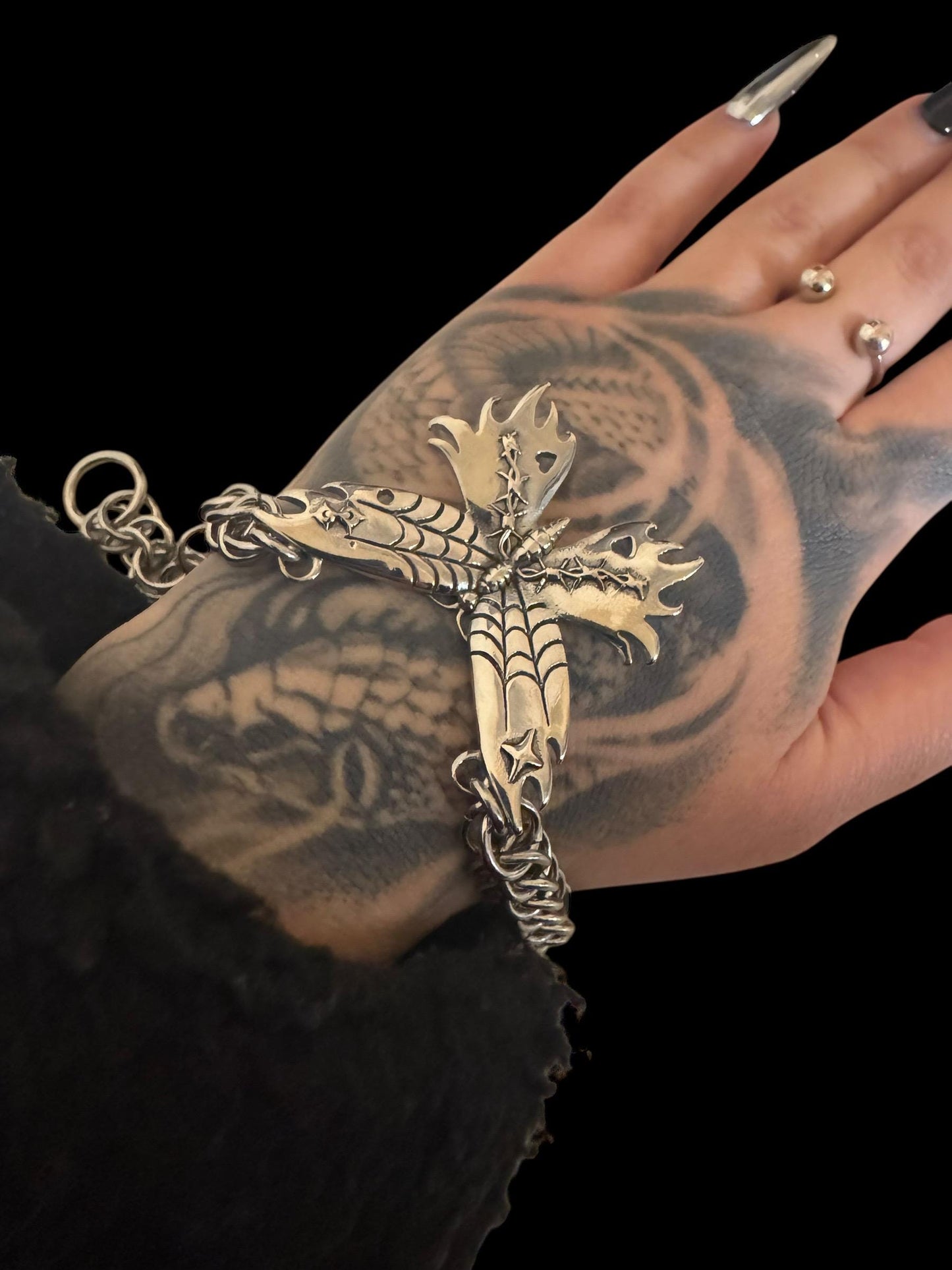 Butterfly bracelet, chainmaille bracelet