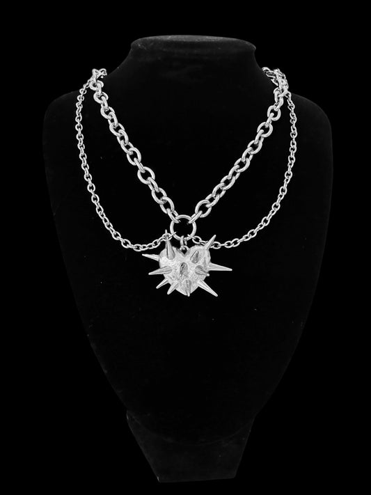 Spikey Heart chain