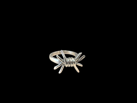 Barbed wire ring