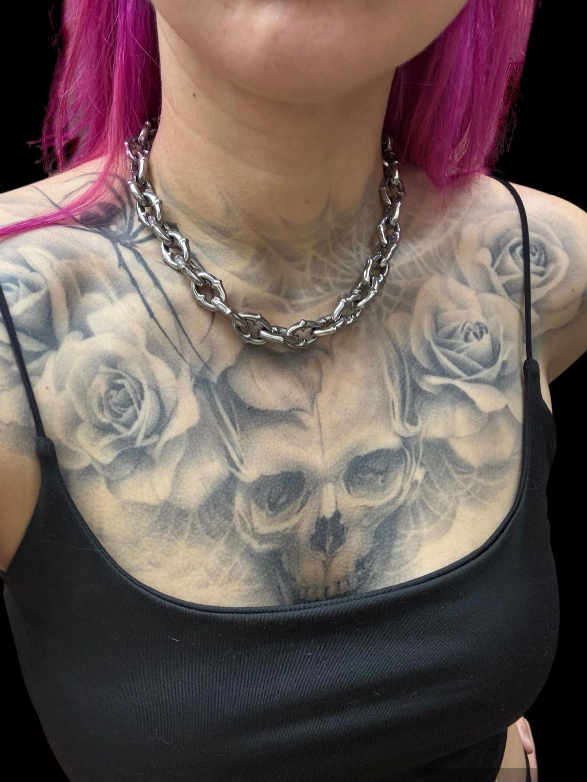 Larger Spike link chain