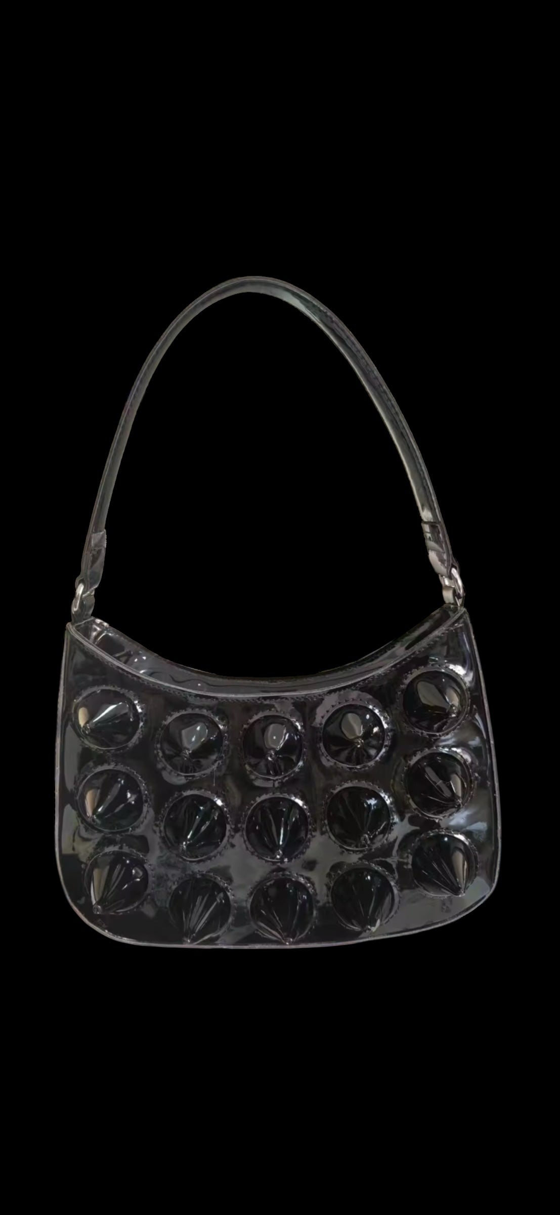 Spiked purse