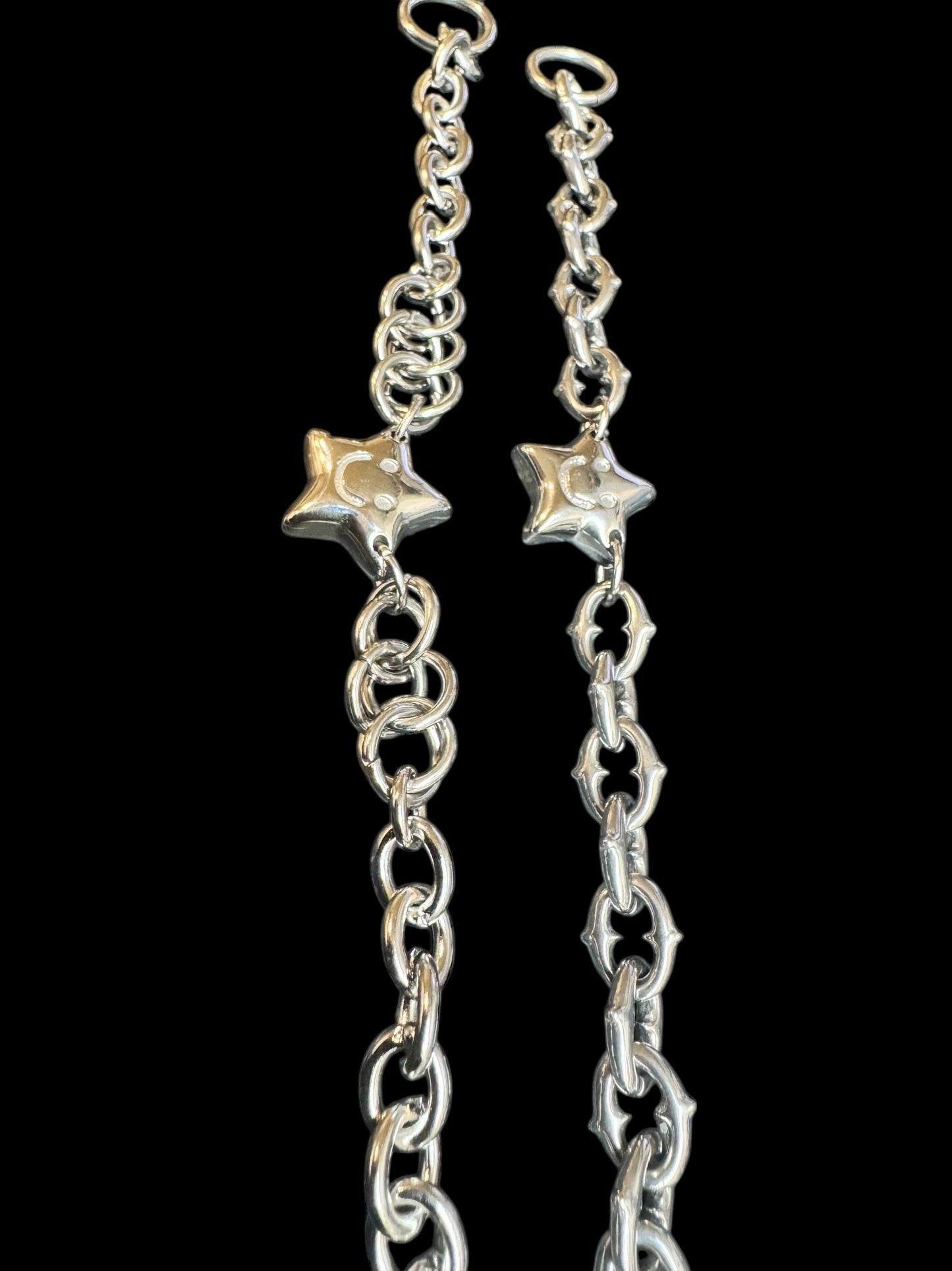 Star Pendant, Sad face/ happy face bracelet