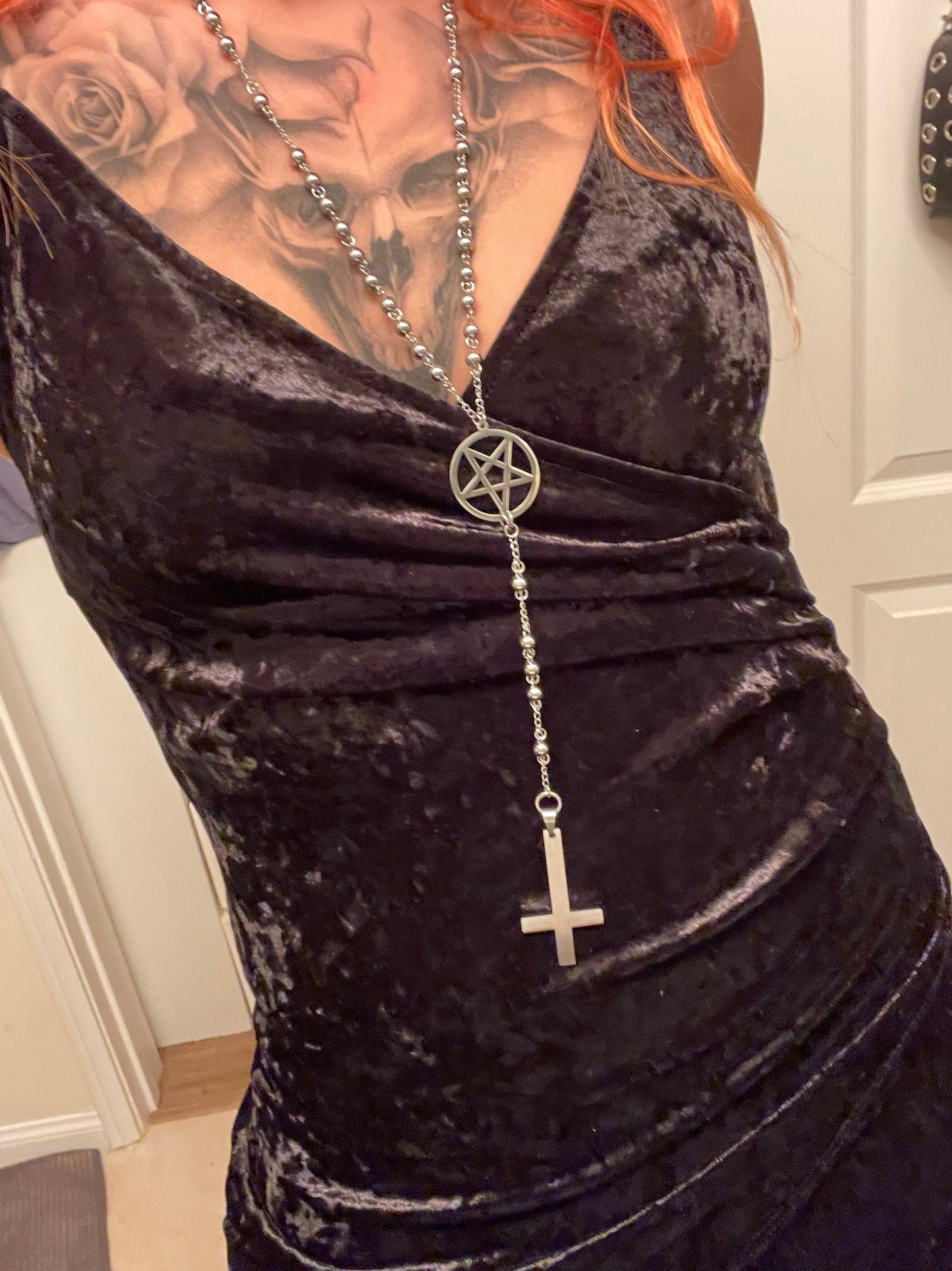 Inverted rosary