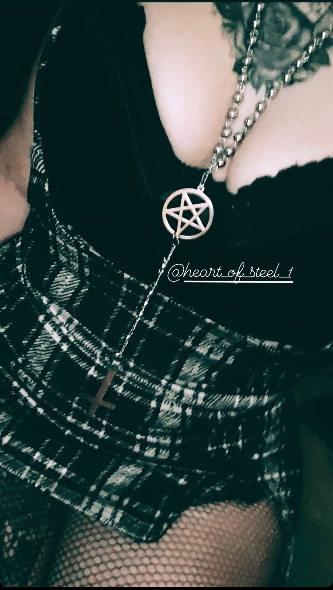 Inverted rosary