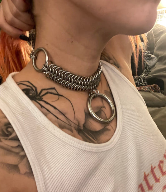 Chainmaille choker