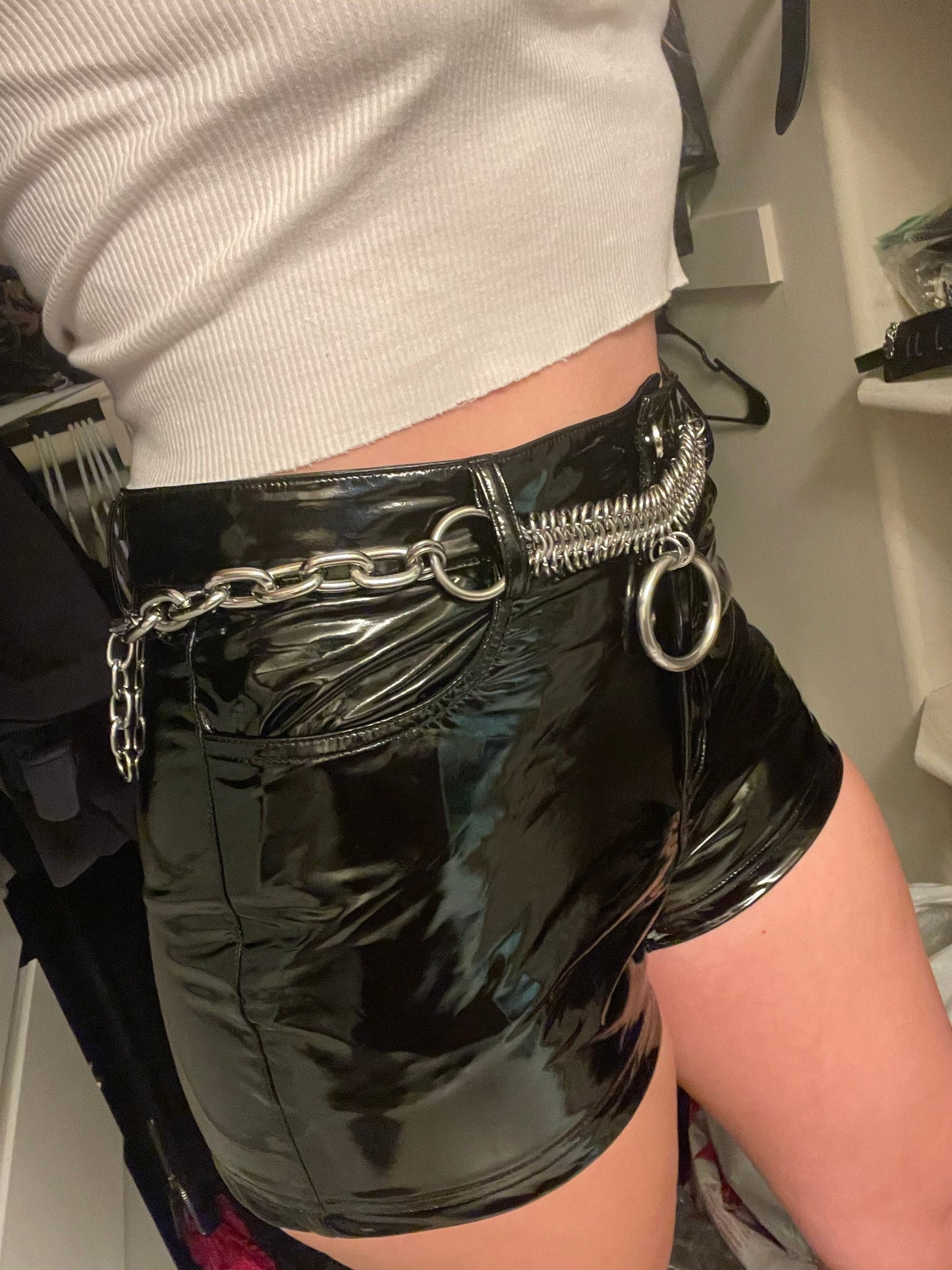 Chainmaille flail belt