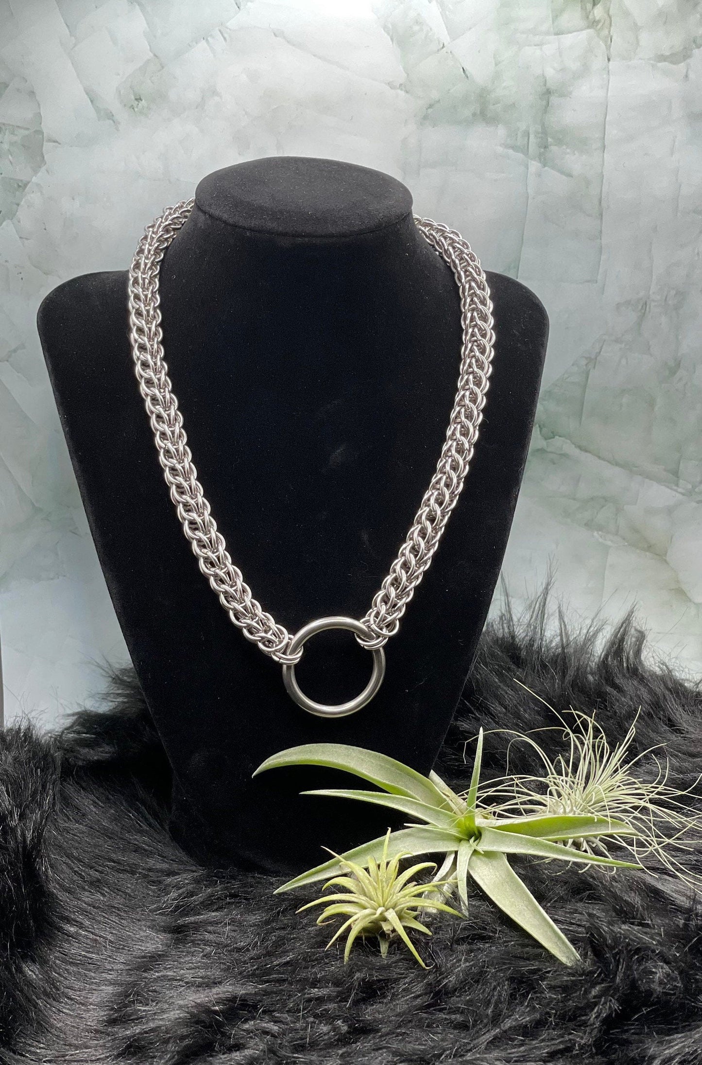 Full Persian chainmaille necklace/choker/ collar