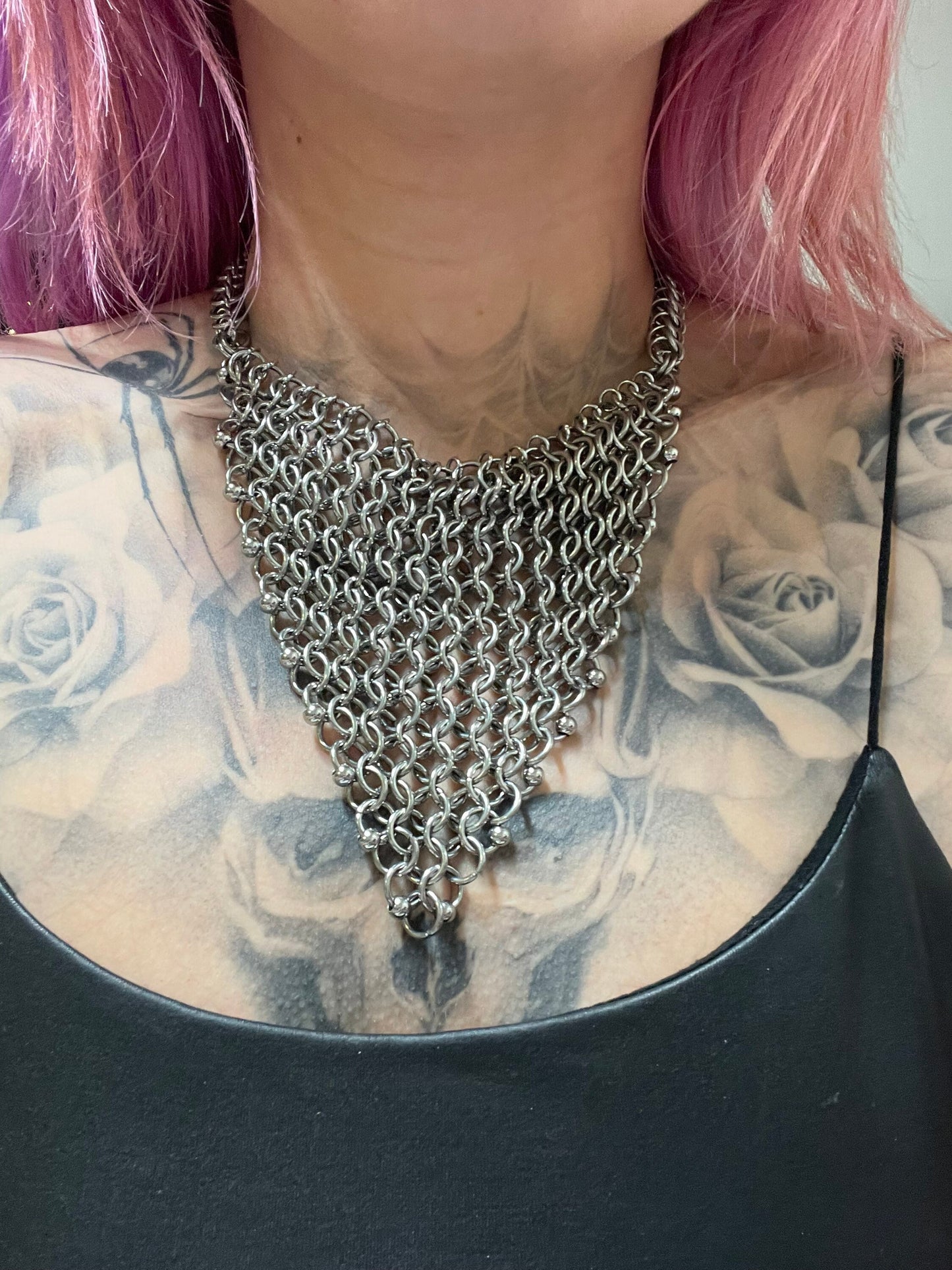 European Chainmaille bib (12G)