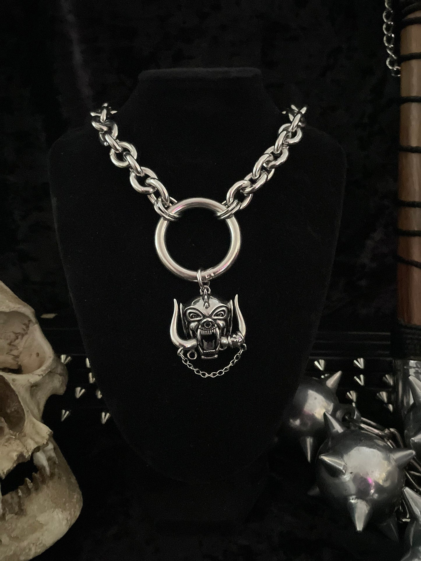 Stainless steel Motörhead chain
