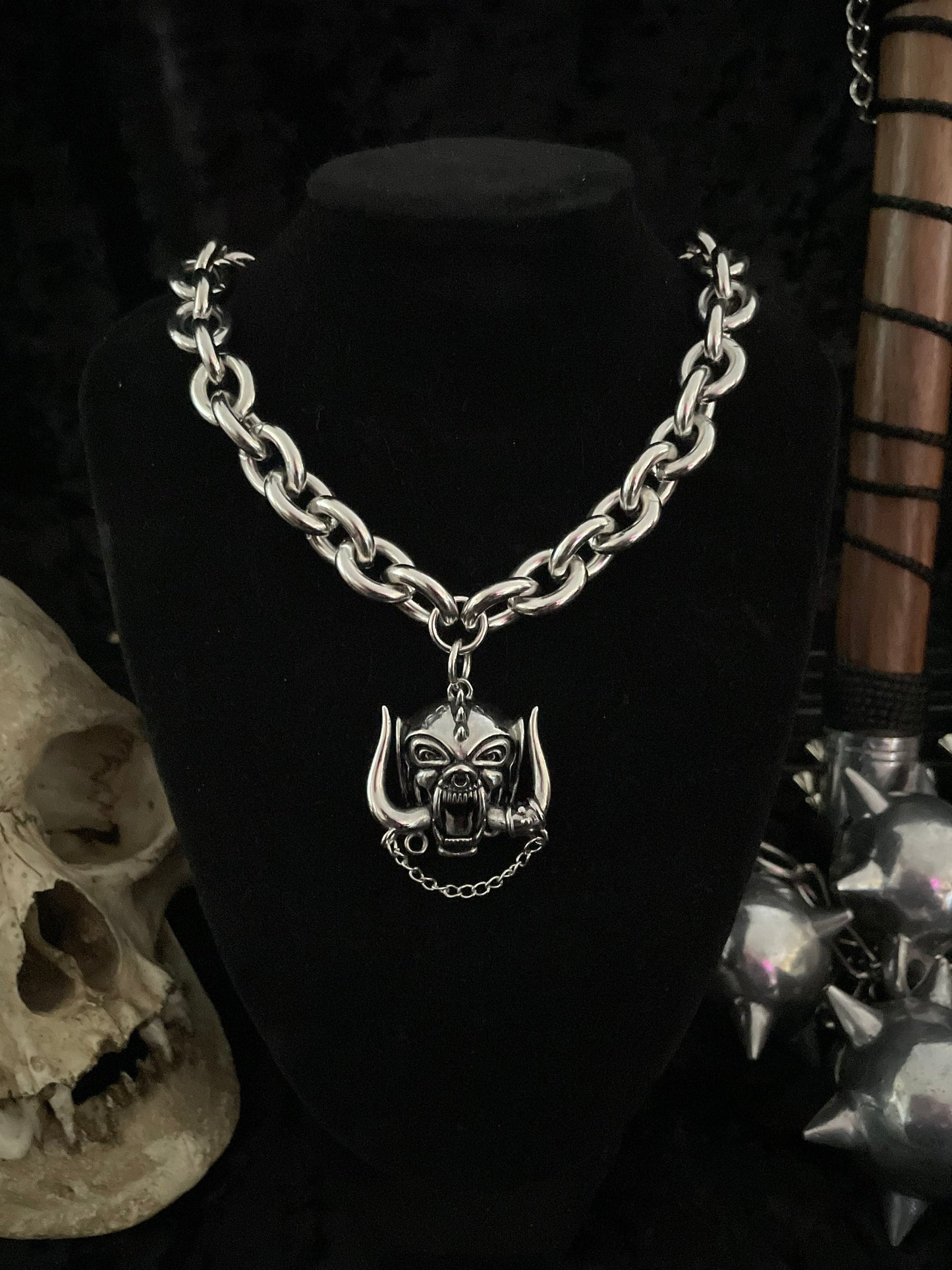 Stainless steel Motörhead chain