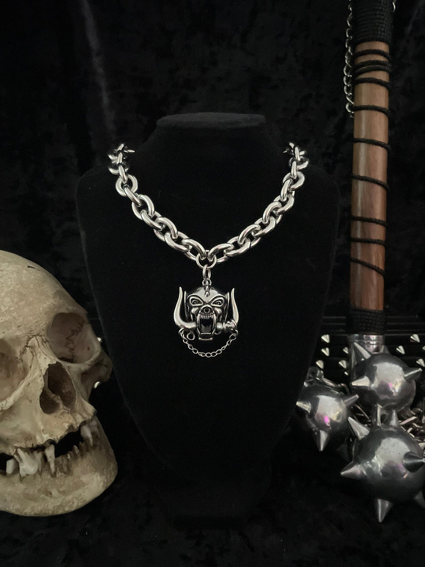 Stainless steel Motörhead chain