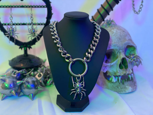 Cuban link spider chain