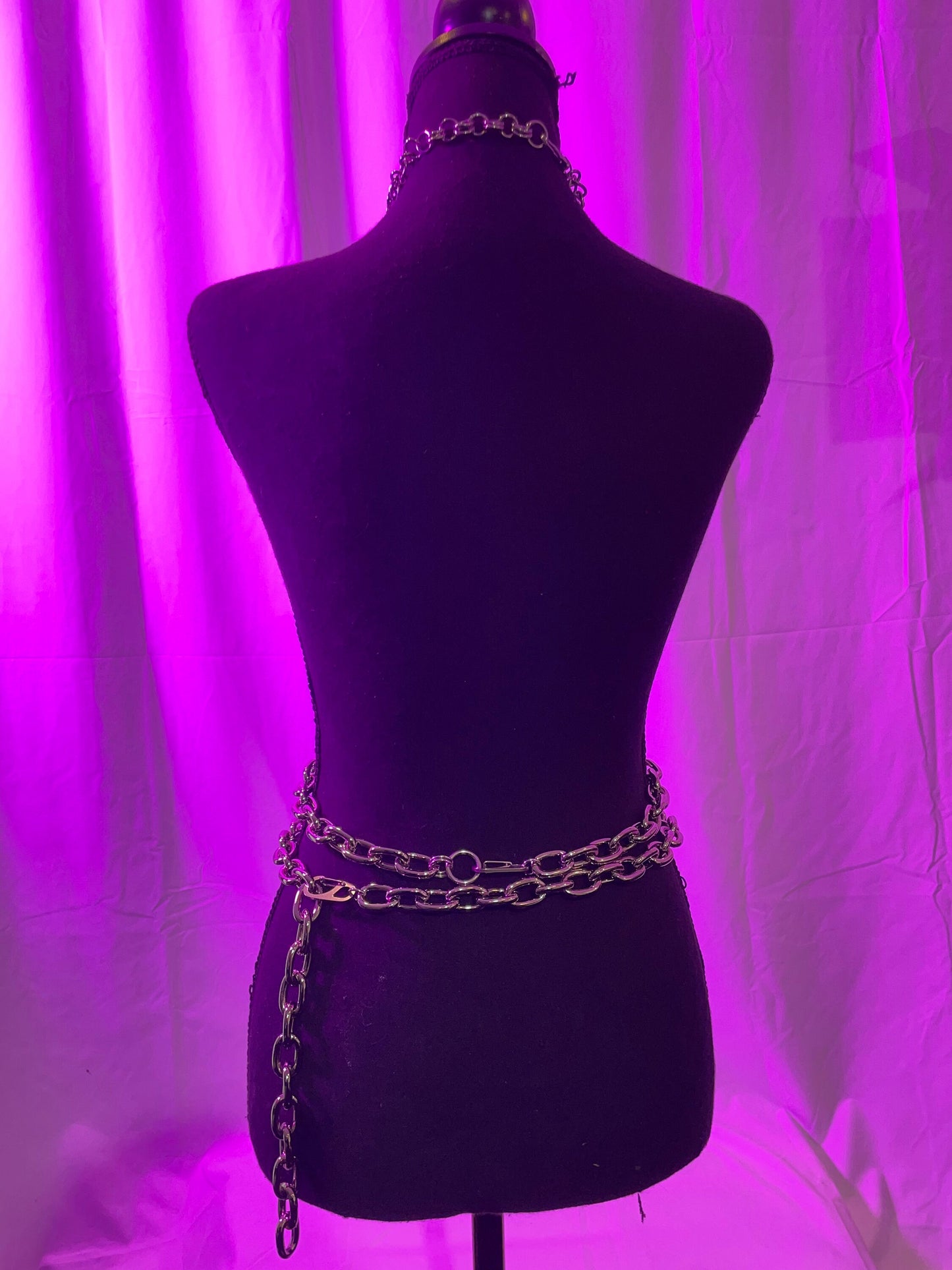 Chainmaille harness