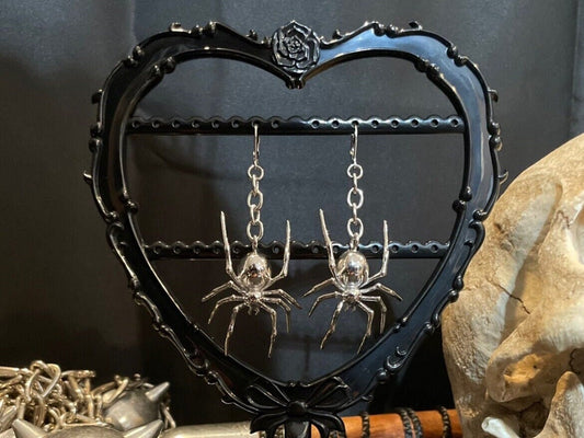 Spider earrings