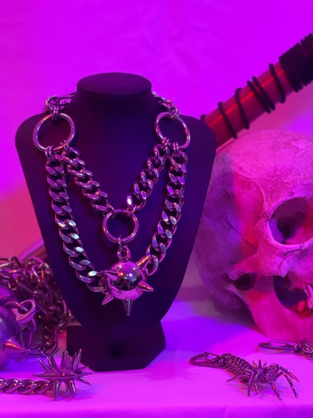 Cuban link, Mace chain, Flail