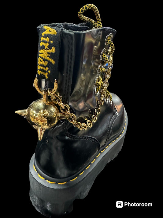 Gold Doc Martin Boot chains