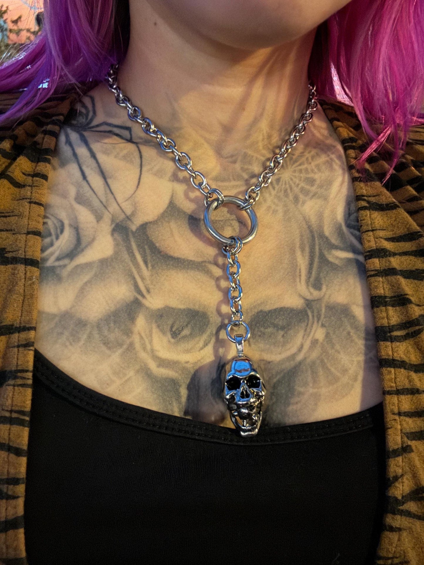 Skull flail chain