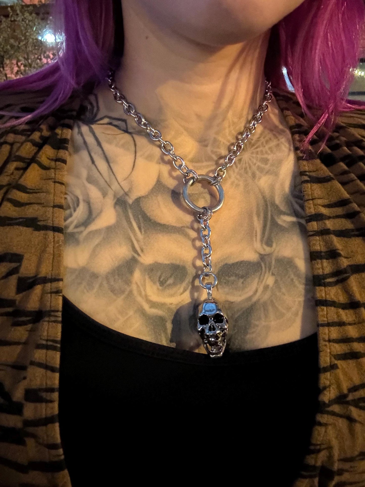 Skull flail chain