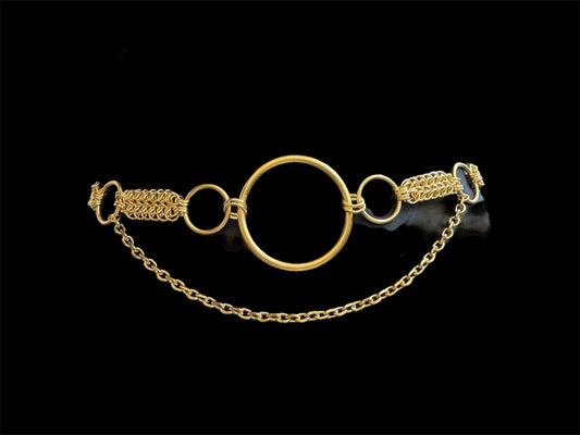 Gold Chainmaille belt