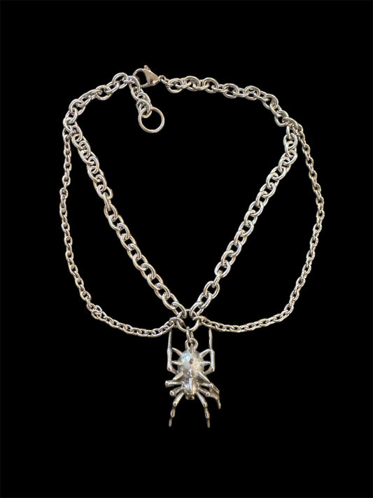 Spikey Spider drop chain