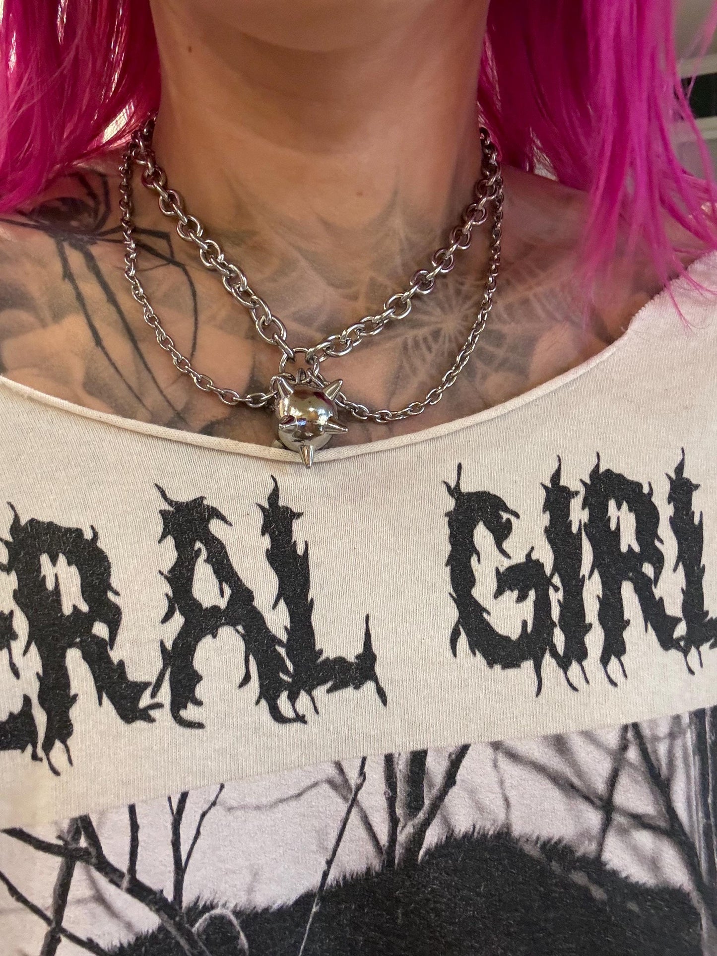 Flail drop chain
