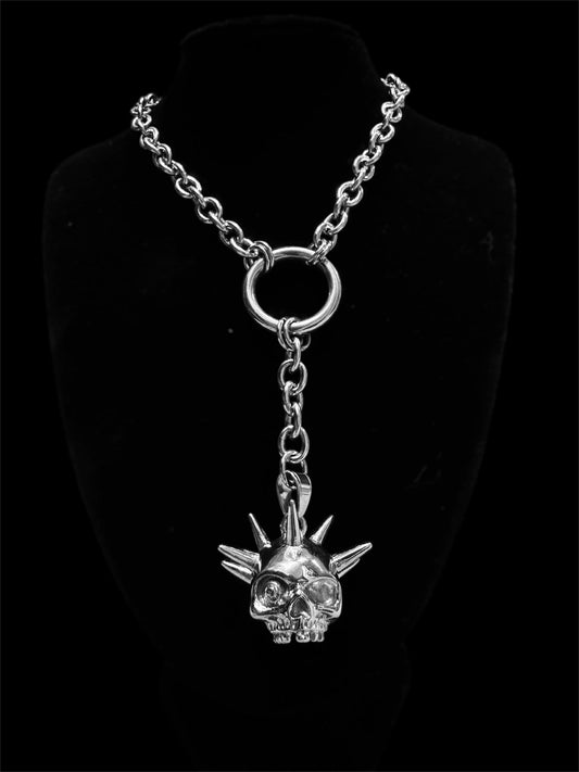 Spiked Skull flail chain
