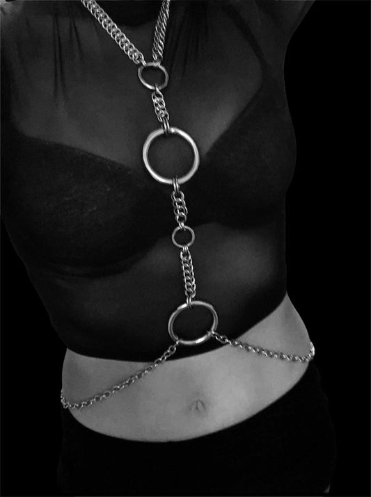 Chainmaille Harness, chain harness, bdsm