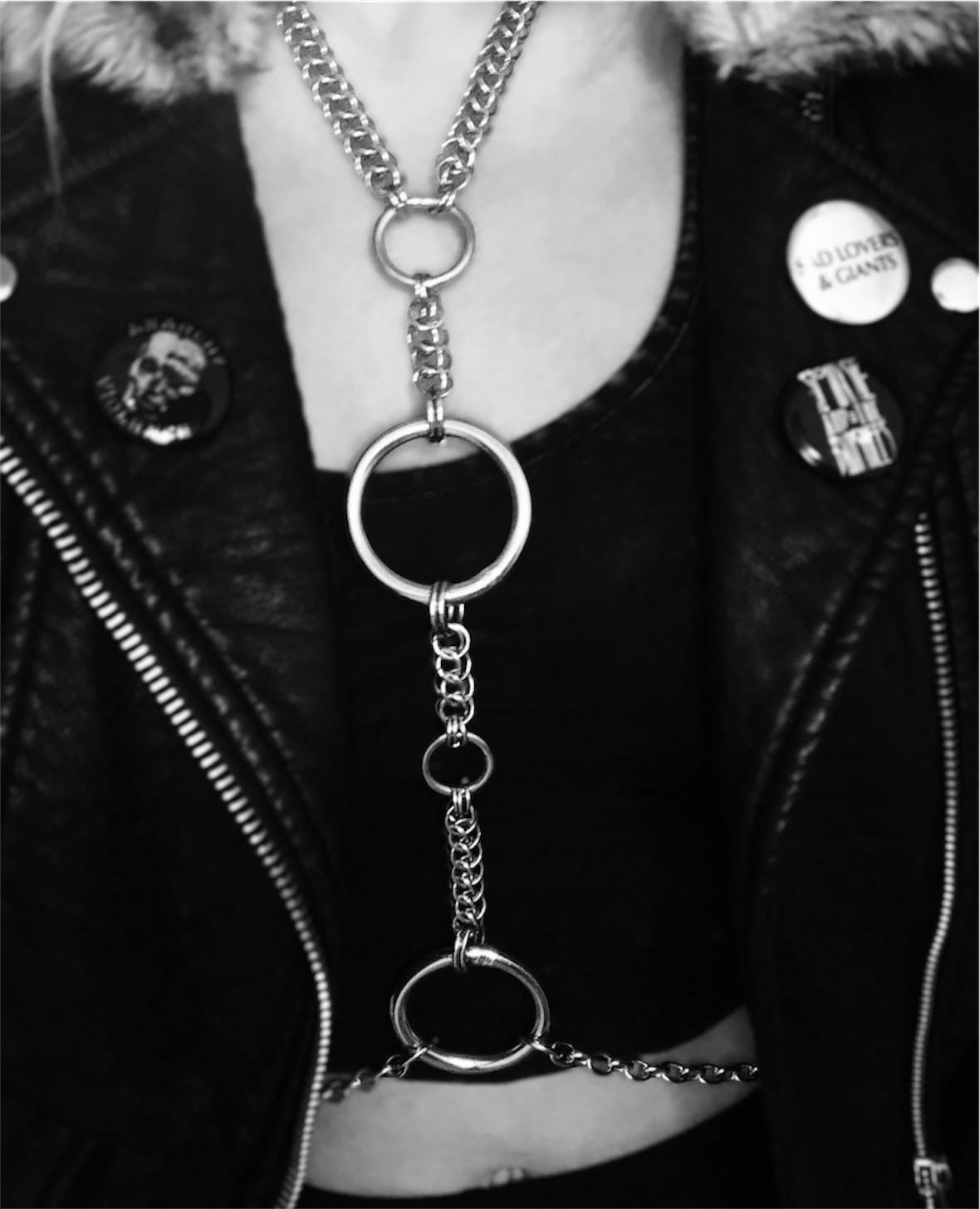 Chainmaille Harness, chain harness, bdsm
